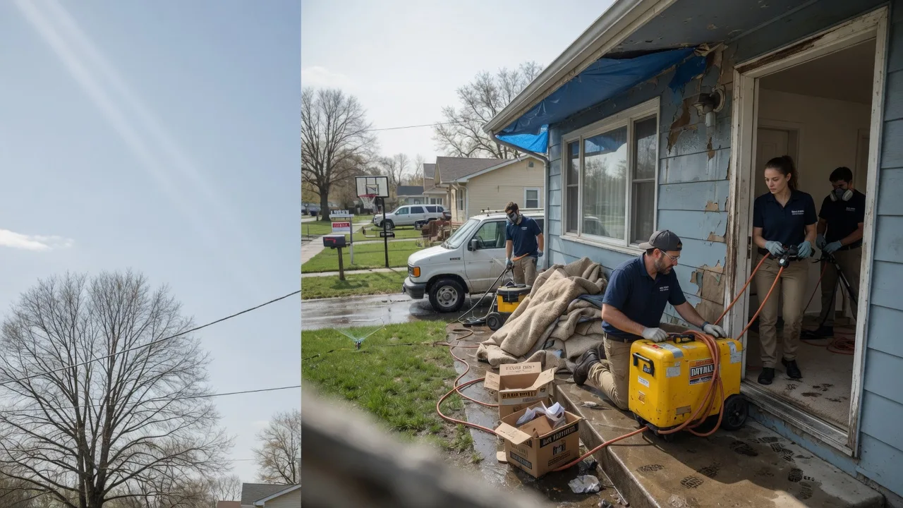 Basement Flood Cleanup in Stout, IA near me